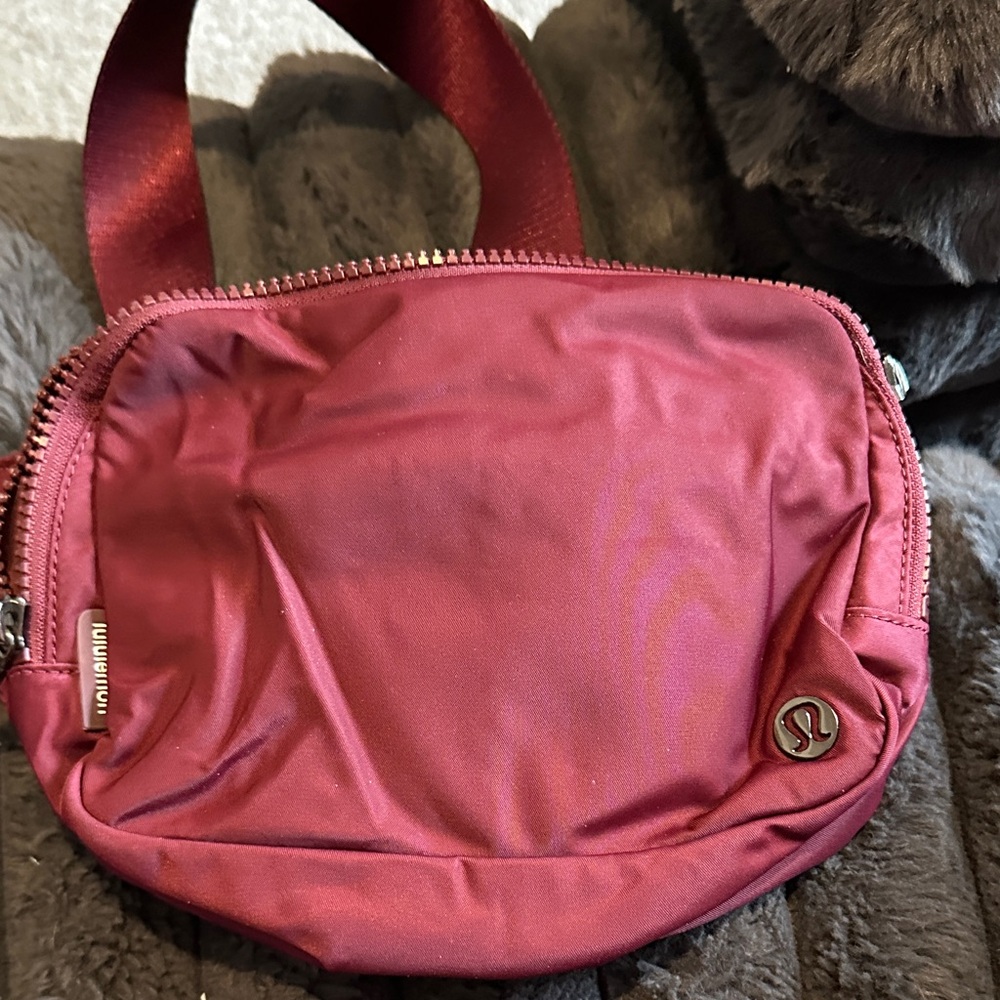 Lululemon Athletica Burgundy Crossbody Bag